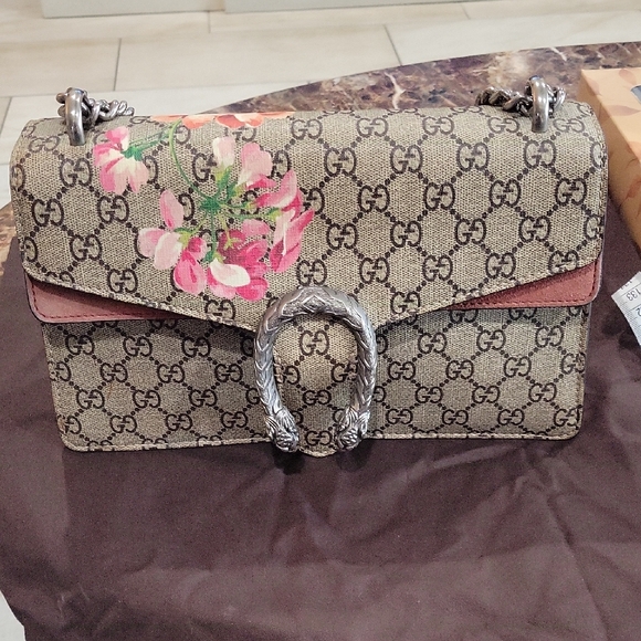 Gucci Handbags - Gucci Bloom Dionysus Pink GG Floral Shoulder Bag(Priced To Sell)